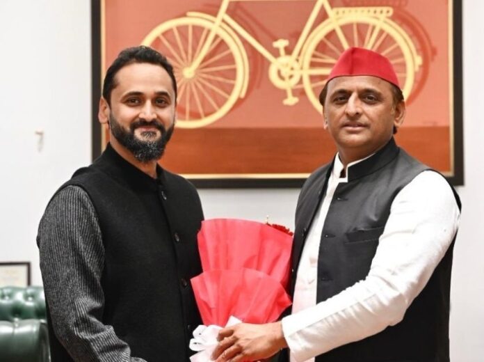 WhatsApp Image 2022-02-22 at 10.09.44 PM Mayank Bahuguna will move to SP : रीता बहुगुणा जोशी के बेटे मयंक अखिलेश से क्यों मिले