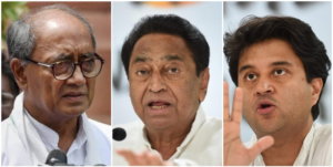 Digvijay Kamalnath Jyotiraditya PTI Digvijay Kamalnath Jyotiraditya PTI