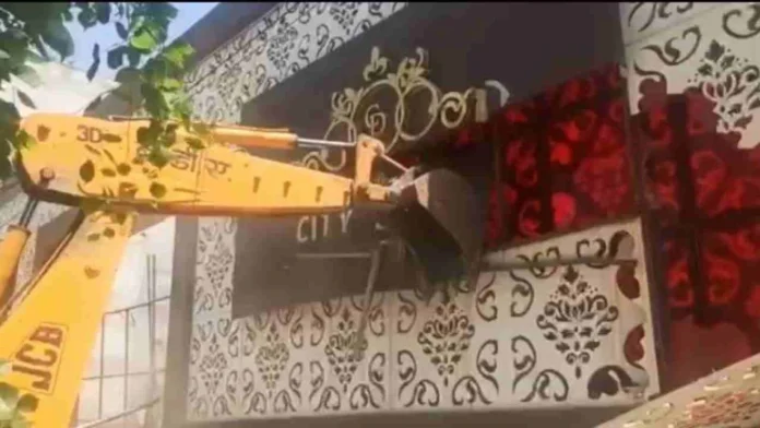 BDA's bulldozer