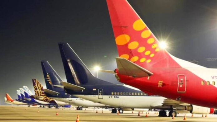 Airlines Parked Flights Banned