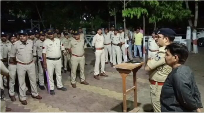 KHANDWA Khandwa Police In Action: खरगोन में हुए प्रशासनिक फेरबदल और गुना की घटना के बाद खंडवा पुलिस एक्शन मोड में