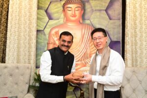 WhatsApp Image 2022 05 05 at 10.11.37 AM MP News: Consul General of Singapore meets BJP State President