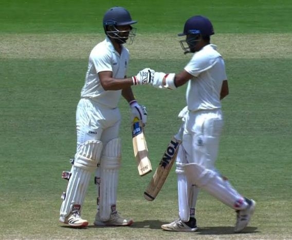 Ranji Trophy Final: Dubey, Sharma, Patidar propel MP on the verge of first-innings lead (ld).