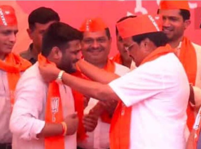 Hardik Patel in BJP
