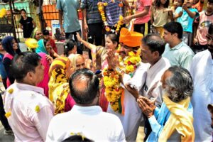WhatsApp Image 2022 06 16 at 6.41.09 PM Congress Candidate's Promise : 'मैं महापौर बना तो निगम के सारे मस्टरकर्मी एक महीने में नियमित'