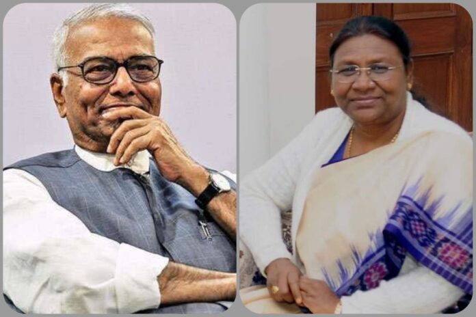 Yashwant-Sinha-Draupadi-Murmu