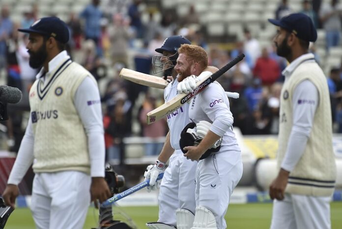 Fifth cricket test match England & India