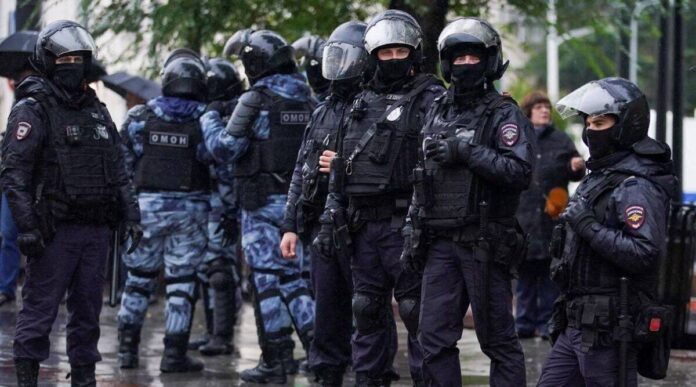 Russia-Police