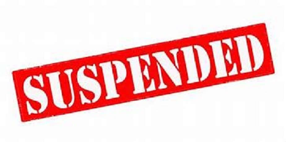 Suspend Project Officer Suspended