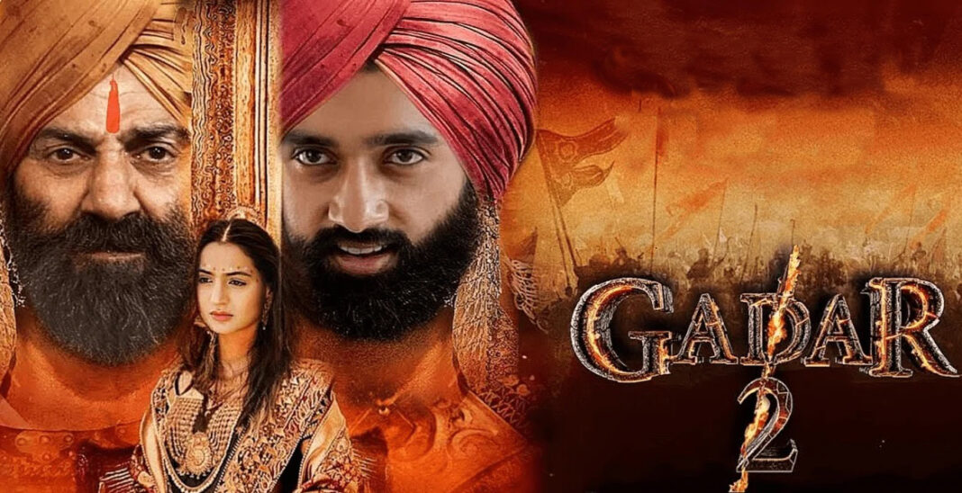 Sunny-deol-in-gadar-2-Movie-Poster