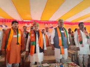 WhatsApp Image 2023 08 05 at 8.52.50 PM भाजपा कार्यकर्ता आधारित दल: यादव,सरकार की योजनाओं का लाभ जन-जन तक पहुंचाएं पार्टी कार्यकर्ताः तोमर