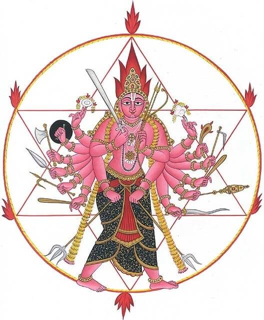 Lord-Vishnu-Sudarshana-Chakra Sudarshan Home