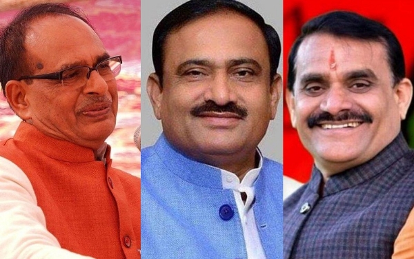 शिवराज सिंह, वीडी शर्मा और भूपेंद्र सिंह