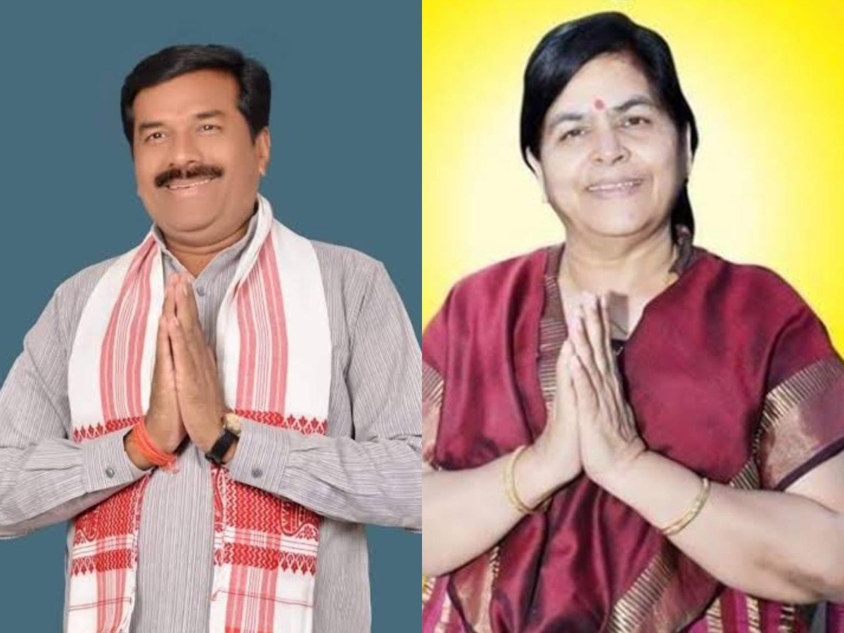 usha thakur and bharat singh kushwaha