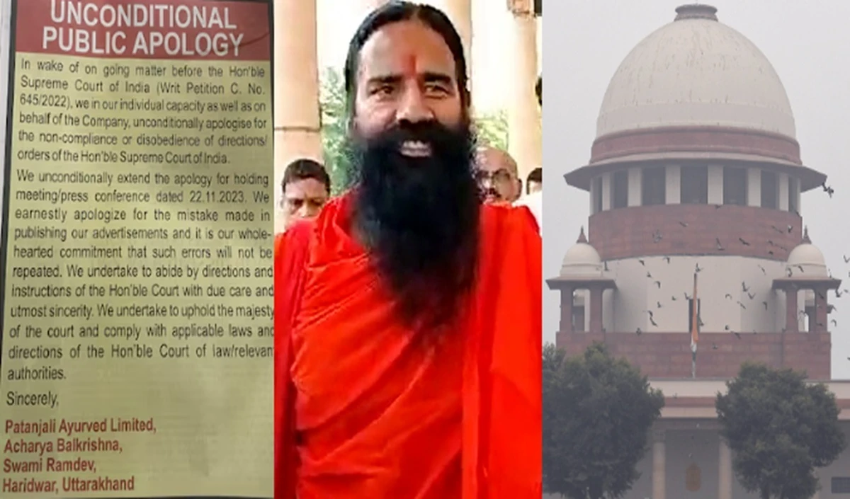 Patanjali Published a Big Apology in the Newspaper
