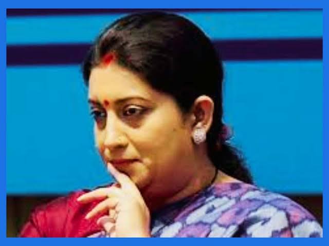 7bb64c2d-8a46-4af9-b684-43805d526e92 Smriti Irani Lost: