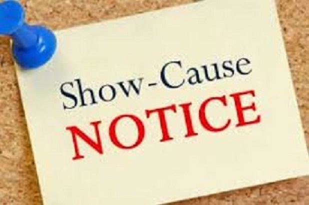 Show Cause Notice