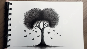 pngtree black drawing with hearts in the shape of a tree picture image 3145899 pngtree black drawing with hearts in the shape of a tree picture image 3145899