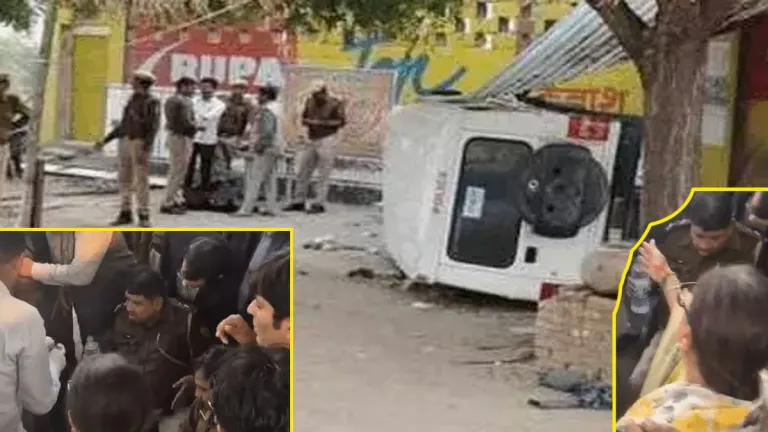 Major Accident with Vasundhara Raje's Convoy Major Accident with Vasundhara Raje's Convoy