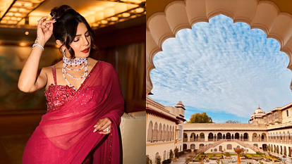Priyanka Reached Jaipur