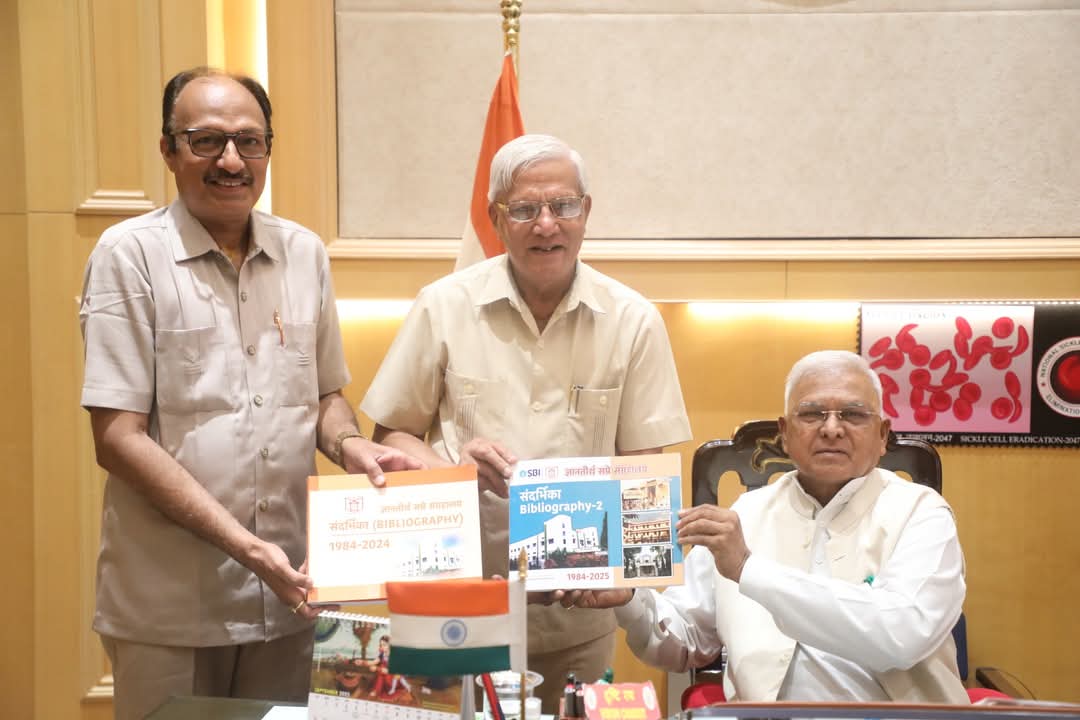 Vijaydatta Sridhar met the Governor Vijaydatta Sridhar met the Governor