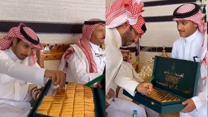 saudi-arabia-sheikh-party-video-viral-on-social-media-gold-biscuits-are-served_a8ccdce5cc1cd73623c75a450996610b 24 Carat Gold Biscuit