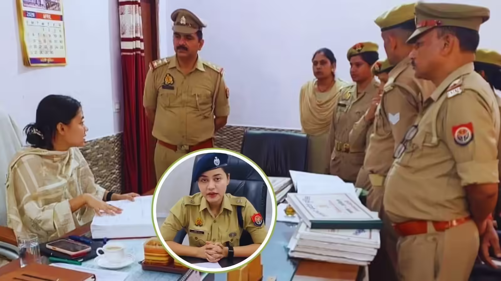 bareilly-south-sp-anshika-verma-salute-trainning-punishment