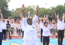 12वां अंतरर्राष्ट्रीय योग दिवस: राष्ट्रपति मुर्मु, राज्यपाल पटेल और सीएम डॉ.यादव ने जबलपुर में किया योग, दिया स्वस्थ-संतुलित जीवनशैली अपनाने का संदेश