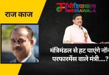 राज-काज:मंत्रिमंडल से हट पाएंगे नॉन परफारमेंस वाले मंत्री….?